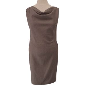Gap Grey Cowl Neck Sheath Dress NEW Sz. 2
